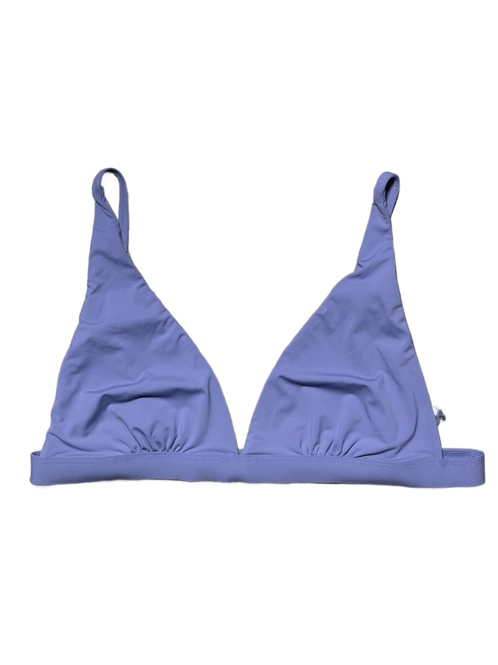 Drippin’ Daisy’s Periwinkle Women's Triangle Bikini Top - Size: XL - No Padding